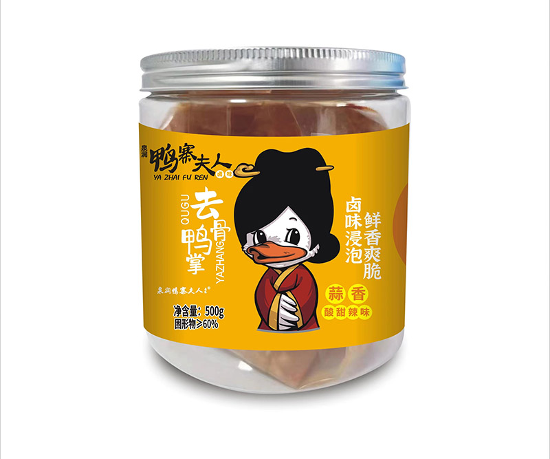 蒜香酸甜辣去骨鸭掌
